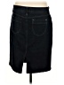 Old Navy Black Blue Denim Skirt Size 10 - photo 2