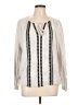 Old Navy Ivory Long Sleeve Blouse Size L - photo 1
