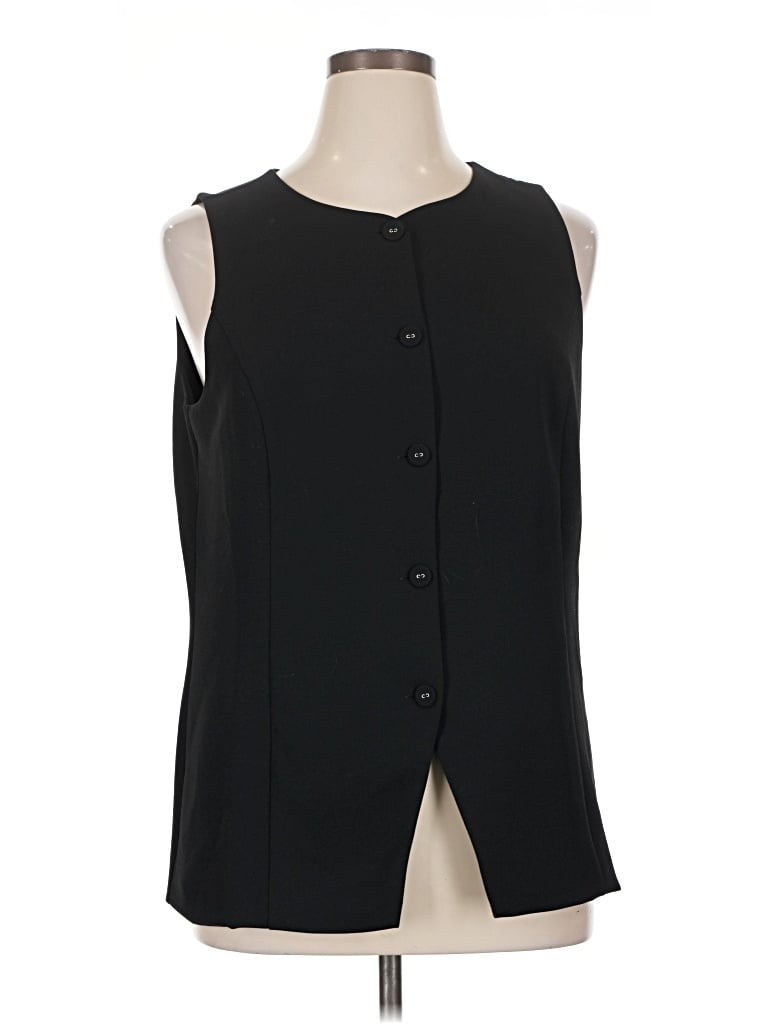 Pre-owned Loft Versa Sleeveless Blouse In Black