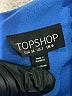 Topshop 100% Polyester Blue Cocktail Dress Size 2 - photo 6