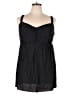 Longitude Solid Black Romper Size 24 - photo 1