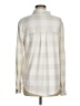 C&C California Checkered-gingham Ivory Long Sleeve Blouse Size M - photo 2