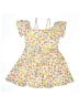Assorted Brands 100% Cotton Floral Yellow Dress Size 6 - photo 1
