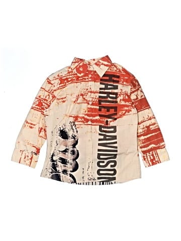Harley Davidson Long Sleeve Button-Down Shirt (view 1)