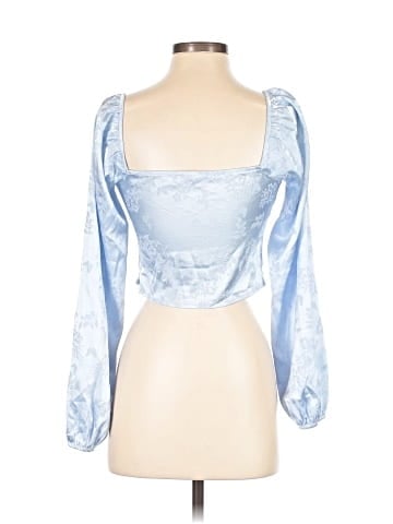 LA Hearts Long Sleeve Blouse (view 2)