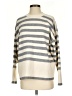 Zara Stripes Silver Pullover Sweater Size S - photo 1
