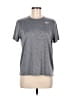 Nike 100% Polyester Gray Active T-Shirt Size M - photo 1