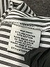 Collective Concepts Stripes Black Long Sleeve Blouse Size L - photo 5