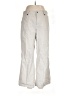 Sigrid Olsen 100% Cotton Solid Gray Casual Pants Size 12 - photo 1
