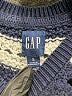 Gap 100% Cotton Stripes Black Pullover Sweater Size S - photo 7