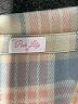 Pink Lily Plaid Tan Jacket Size M - photo 6