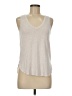 Double Zero Ivory Sleeveless T-Shirt Size M - photo 1