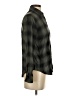 Rails 100% Rayon Plaid Green Long Sleeve Blouse Size XS - photo 4