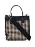 Unbranded 100% Leather Houndstooth Black Tan Leather Satchel One size - photo 1