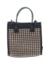 Unbranded 100% Leather Houndstooth Black Tan Leather Satchel One size - photo 3
