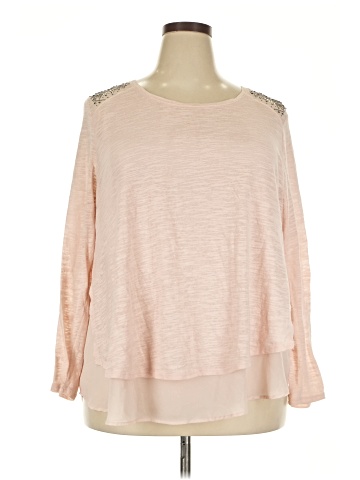 Eyeshadow Long Sleeve Blouse (view 1)