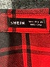 Shein Plaid Red Long Sleeve Blouse Size 6 - photo 7