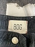 BDG 100% Cotton Chevron-herringbone Blue Gray Cords Size 24 waist - photo 4