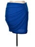 Shein Curve Solid Blue Casual Skirt Size 1X - photo 1