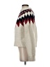 H&M Chevron-herringbone Ivory Pullover Sweater Size S - photo 5
