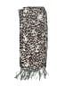 Unbranded Animal Print Gray Brown Scarf One size - photo 2
