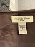 Amanda Smith 100% Polyester Brown Sleeveless Blouse Size 8 - photo 6