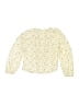 Zara Ivory Long Sleeve Blouse Size 9 - 10 - photo 2