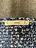 MNG Blue 3/4 Sleeve Blouse Size 8 - photo 7