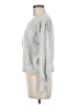 1.State Metallic Silver Pullover Sweater Size M - photo 5