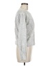 1.State Metallic Silver Pullover Sweater Size M - photo 4