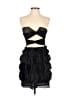 Just Female Black Cocktail Dress Size 2 - photo 1