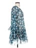 Billabong 100% Polyester Teal Casual Dress Size S - photo 4