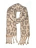 A New Day 100% Polyester Animal Print Tan Pink Scarf One size - photo 1