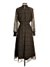 Madewell 100% Polyester Animal Print Brown Casual Dress Size XXS - photo 2