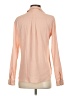 Ann Taylor 100% Polyester Color Block Pink Long Sleeve Blouse Size S - photo 2