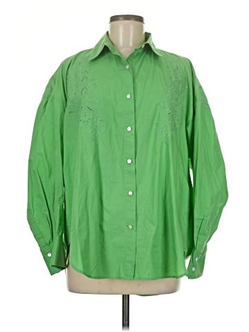 MOUSSY Long Sleeve Blouse (view 1)