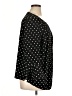 Foxcroft Polka Dots Black 3/4 Sleeve Blouse Size XL (estimated) - photo 4