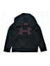 Under Armour 100% Polyester Black Zip Up Hoodie Size XS (youth) - photo 1