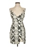ASOS Silver Cocktail Dress Size 0 - photo 1