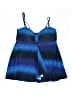 Hilor Tie-dye Blue Swimsuit Top Size M (estimated) - photo 1