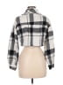 Shein Plaid Gray Jacket Size 6 - photo 2