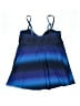 Hilor Tie-dye Blue Swimsuit Top Size M (estimated) - photo 2