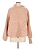 Fashion Nova 100% Polyester Tan Pink Fleece Size M - photo 1