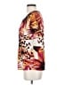 Notations Orange Short Sleeve Blouse Size S - photo 5