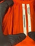 By Anthropologie 100% Polyester Orange Long Sleeve Blouse Size XS - photo 7