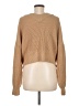 Line & Dot Tan Cardigan Size M - photo 2