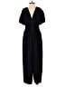 Calvin Klein 100% Polyester Solid Black Jumpsuit Size 4 - photo 1