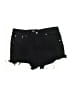 Almost Famous Black Denim Shorts Size 11 - photo 1
