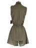 Bebop 100% Polyester Solid Green Romper Size S - photo 2