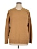 Croft & Barrow 100% Acrylic Solid Tan Pullover Sweater Size 1X - photo 1